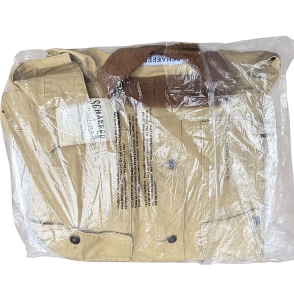 Schaefer Vintage Brush Jacket in Chamois Men's Canvas Duck size 3XL Style 309 - Picture 10 of 11